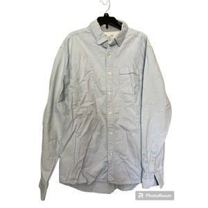 Under Armour men’s button down‎ blue striped size L